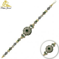 Gümüş Otantik Taşlı Biezik /Bileklik